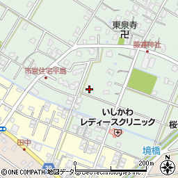 静岡県藤枝市平島50周辺の地図