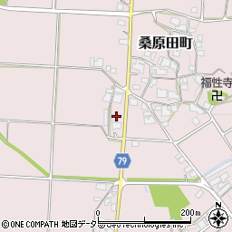 兵庫県加西市桑原田町540周辺の地図