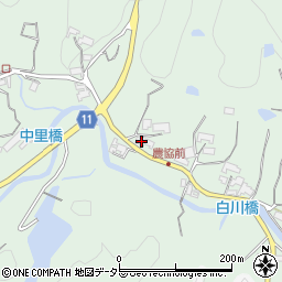 三重県亀山市白木町3388周辺の地図