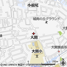 宇治市福祉サービス公社広野デイサービスセンター周辺の地図