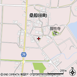 兵庫県加西市桑原田町518周辺の地図