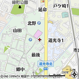 うどん亭 道光寺店周辺の地図