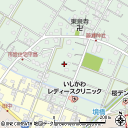 静岡県藤枝市平島54周辺の地図