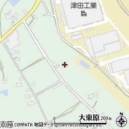 愛知県豊川市上長山町手取2周辺の地図