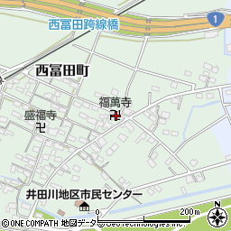 福萬寺周辺の地図