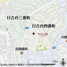 大阪府高槻市日吉台四番町18-26周辺の地図