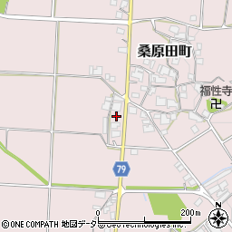 兵庫県加西市桑原田町542周辺の地図