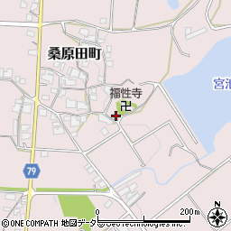 兵庫県加西市桑原田町468周辺の地図