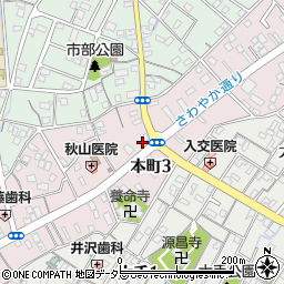 小林時計店周辺の地図