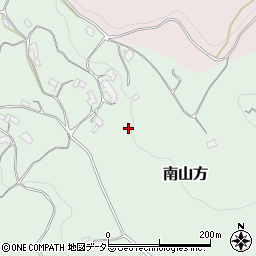 岡山県和気郡和気町南山方周辺の地図