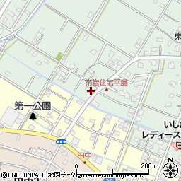 静岡県藤枝市平島1659周辺の地図