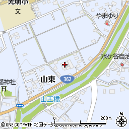 千代田製作所第一工場周辺の地図
