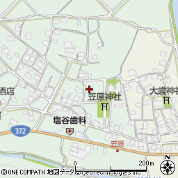 兵庫県加西市西笠原町742周辺の地図