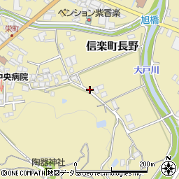 甲賀市社会福祉協議会　甲賀市社協ヘルパーステーションしがらき周辺の地図