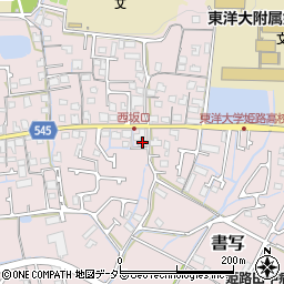 浮田荘周辺の地図