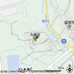 三重県亀山市白木町1952周辺の地図