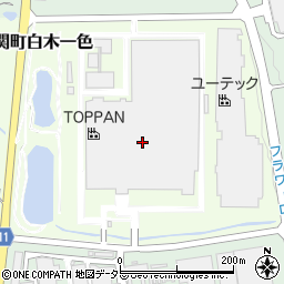 三重県亀山市関町白木一色646周辺の地図