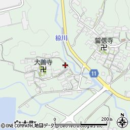 三重県亀山市白木町1946周辺の地図