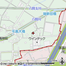 静岡県藤枝市平島1263周辺の地図