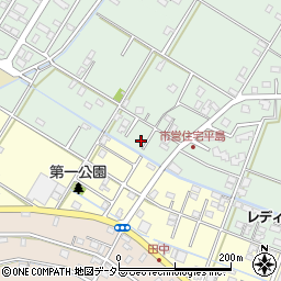 静岡県藤枝市平島1669周辺の地図