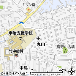 京都府宇治市広野町丸山29周辺の地図