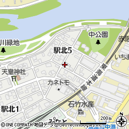 松永製作所倉庫周辺の地図