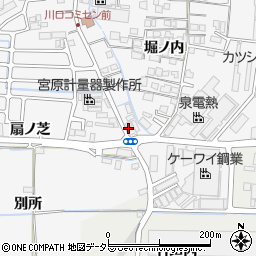 川口萩原周辺の地図