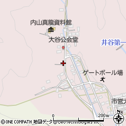 静岡県浜松市天竜区大谷461周辺の地図