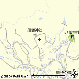 兵庫県赤穂郡上郡町奥甲周辺の地図