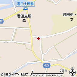 広島県三次市君田町東入君584周辺の地図