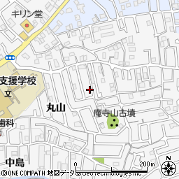 京都府宇治市広野町丸山36周辺の地図