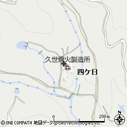 愛知県豊川市千両町財賀口周辺の地図