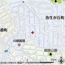 大阪府高槻市弥生が丘町21周辺の地図