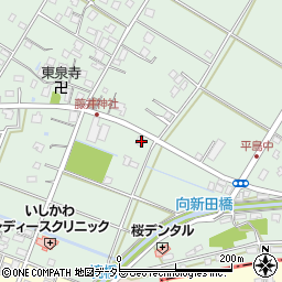 静岡県藤枝市平島36周辺の地図