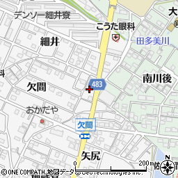 幸田塗装株式会社周辺の地図