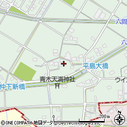 静岡県藤枝市平島777周辺の地図