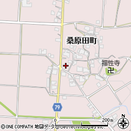兵庫県加西市桑原田町443周辺の地図