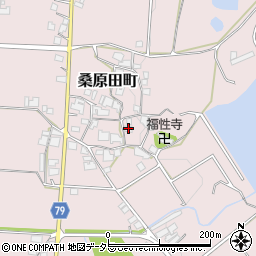 兵庫県加西市桑原田町456周辺の地図