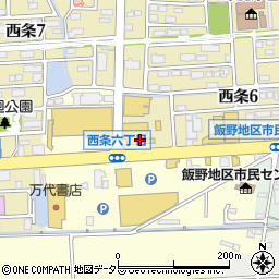 三重日産鈴鹿中央通り店周辺の地図