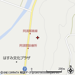 島根県邑智郡邑南町阿須那198周辺の地図