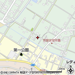 静岡県藤枝市平島1681周辺の地図