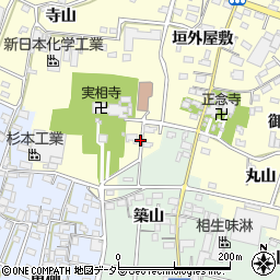 愛知県西尾市上町下屋敷26-10周辺の地図