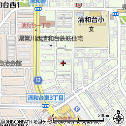 清和台サニーハイツ周辺の地図