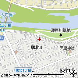 Ｃｏ－ｏｐ駅北周辺の地図