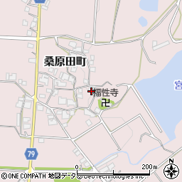兵庫県加西市桑原田町461周辺の地図