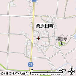兵庫県加西市桑原田町441周辺の地図