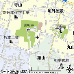 愛知県西尾市上町下屋敷26周辺の地図