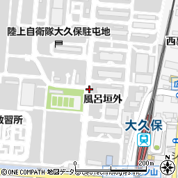 京都府宇治市広野町（風呂垣外）周辺の地図