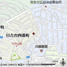 大阪府高槻市日吉台四番町11-28周辺の地図