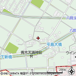 静岡県藤枝市平島1129周辺の地図